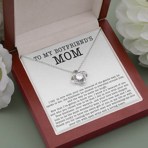 To My Boyfriend's Mom | Thank You For Raising The Perfect Man | Jewelry | C30011TG, C30011TR, lx-C30011, PB23-WOOD, PROD-2070925, PT-922, TNM-1, USER-43062 | TageUnlimited