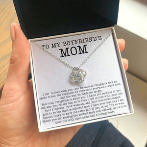 To My Boyfriend's Mom | Thank You For Raising The Perfect Man | Jewelry | C30011TG, C30011TR, lx-C30011, PB23-WOOD, PROD-2070925, PT-922, TNM-1, USER-43062 | TageUnlimited