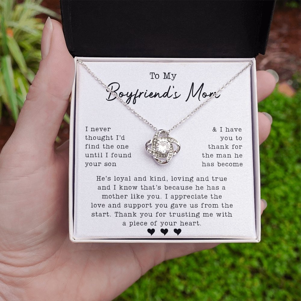 To My Boyfriend's Mom | Thank You For Trusting Me | Jewelry | C30011TG, C30011TR, lx-C30011, PB23-WOOD, PROD-2074338, PT-922, TNM-1, USER-43062 | TageUnlimited