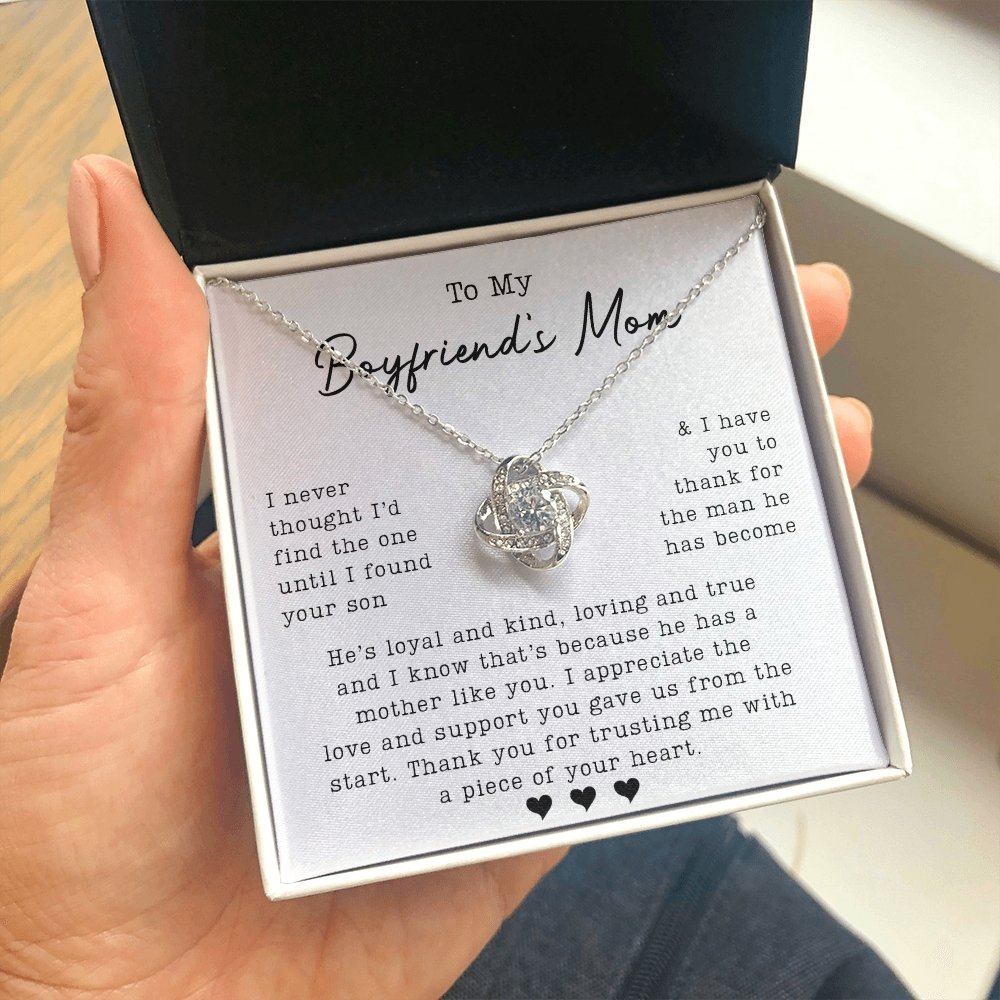 To My Boyfriend's Mom | Thank You For Trusting Me | Jewelry | C30011TG, C30011TR, lx-C30011, PB23-WOOD, PROD-2074338, PT-922, TNM-1, USER-43062 | TageUnlimited