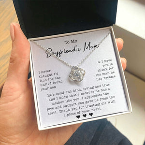 To My Boyfriend's Mom | Thank You For Trusting Me | Jewelry | C30011TG, C30011TR, lx-C30011, PB23-WOOD, PROD-2074338, PT-922, TNM-1, USER-43062 | TageUnlimited