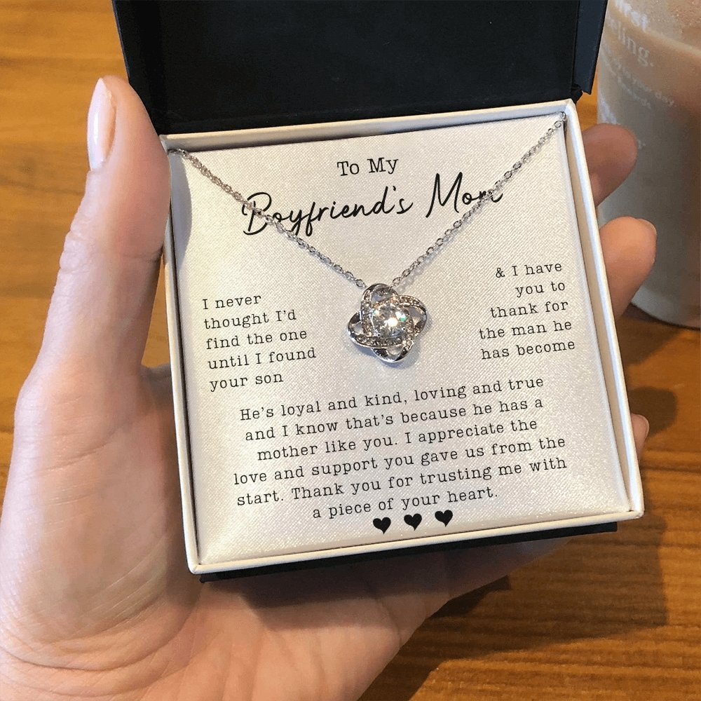 To My Boyfriend's Mom | Thank You For Trusting Me | Jewelry | C30011TG, C30011TR, lx-C30011, PB23-WOOD, PROD-2074338, PT-922, TNM-1, USER-43062 | TageUnlimited