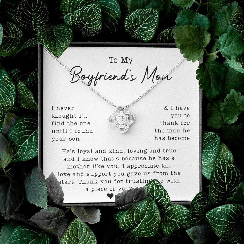 To My Boyfriend's Mom | Thank You For Trusting Me | Jewelry | C30011TG, C30011TR, lx-C30011, PB23-WOOD, PROD-2074338, PT-922, TNM-1, USER-43062 | TageUnlimited