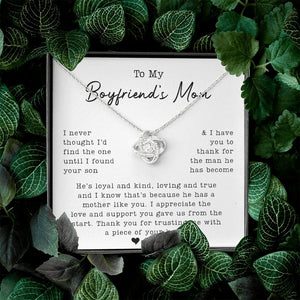 To My Boyfriend's Mom | Thank You For Trusting Me | Jewelry | C30011TG, C30011TR, lx-C30011, PB23-WOOD, PROD-2074338, PT-922, TNM-1, USER-43062 | TageUnlimited