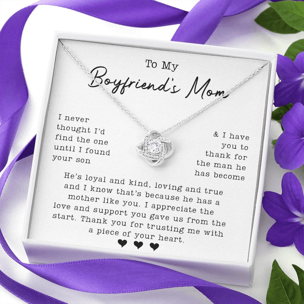 To My Boyfriend's Mom | Thank You For Trusting Me | Jewelry | C30011TG, C30011TR, lx-C30011, PB23-WOOD, PROD-2074338, PT-922, TNM-1, USER-43062 | TageUnlimited