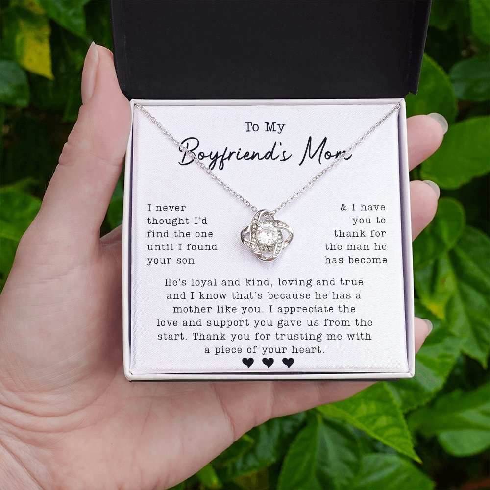 To My Boyfriend's Mom | Thank You For Trusting Me | Jewelry | C30011TG, C30011TR, lx-C30011, PB23-WOOD, PROD-2074338, PT-922, TNM-1, USER-43062 | TageUnlimited
