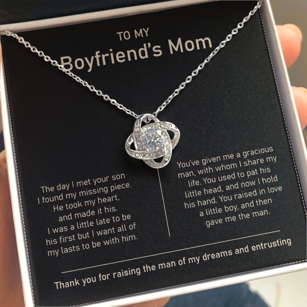 To My Boyfriend's Mom | You Gave Me The Man 💖💝 | Jewelry | C30011TG, C30011TR, lx-C30011, PB23-WOOD, PROD-1576056, PT-922, TNM-1, USER-43062, WARRANTY-UPSELL | TageUnlimited