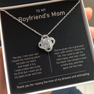 To My Boyfriend's Mom | You Gave Me The Man 💖💝 | Jewelry | C30011TG, C30011TR, lx-C30011, PB23-WOOD, PROD-1576056, PT-922, TNM-1, USER-43062, WARRANTY-UPSELL | TageUnlimited