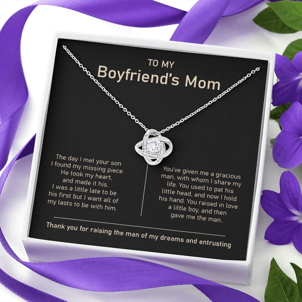 To My Boyfriend's Mom | You Gave Me The Man 💖💝 | Jewelry | C30011TG, C30011TR, lx-C30011, PB23-WOOD, PROD-1576056, PT-922, TNM-1, USER-43062, WARRANTY-UPSELL | TageUnlimited