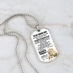 To My Brave Son | You Mean the World To Me | Jewelry | TageUnlimited