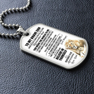 To My Brave Son | You Mean the World To Me | Jewelry | TageUnlimited