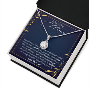 To My Caring Mom | You Were Always There | Jewelry | C30187TR, lx-C30187, PB23-WOOD, PROD-2035129, PT-2646, TNM-1, USER-43062 | TageUnlimited