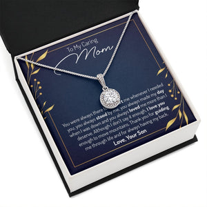 To My Caring Mom | You Were Always There | Jewelry | C30187TR, lx-C30187, PB23-WOOD, PROD-2035129, PT-2646, TNM-1, USER-43062 | TageUnlimited