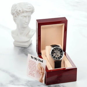 To My Dad Gift Watch | For All The Special Things You Do | Father's Day Gift | Jewelry | PB24-WOOD, PROD-2245490, PT-4320, USER-43062, W30044 | TageUnlimited