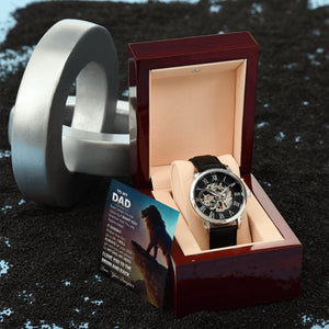To My Dad Gift Watch | I Love You To The Moon And Back | Jewelry | PB24-WOOD, PROD-2226061, PT-4320, USER-43062, W30044 | TageUnlimited