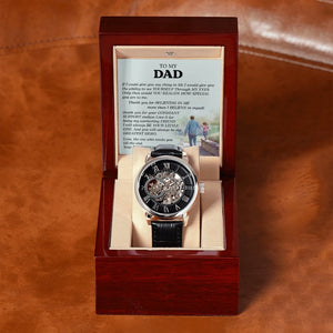 To My Dad Gift Watch | If I Could Give You One Thing | Father's Day Gift | Jewelry | PB24-WOOD, PROD-2242190, PT-4320, USER-43062, W30044 | TageUnlimited