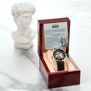 To My Dad Gift Watch | If I Could Give You One Thing | Father's Day Gift | Jewelry | PB24-WOOD, PROD-2242190, PT-4320, USER-43062, W30044 | TageUnlimited