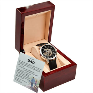 To My Dad Gift Watch | If I Could Give You One Thing | Father's Day Gift | Jewelry | PB24-WOOD, PROD-2242190, PT-4320, USER-43062, W30044 | TageUnlimited