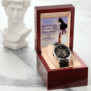 To My Dad Gift Watch | Thank You For Giving Me So Many Memories | Father's Day Gift | Jewelry | PB24-WOOD, PROD-2245500, PT-4320, USER-43062, W30044 | TageUnlimited