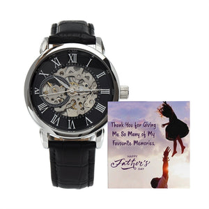 To My Dad Gift Watch | Thank You For Giving Me So Many Memories | Father's Day Gift | Jewelry | PB24-WOOD, PROD-2245500, PT-4320, USER-43062, W30044 | TageUnlimited