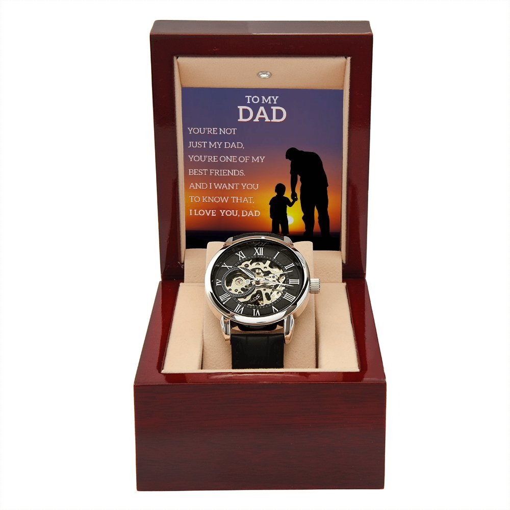 To My Dad Gift Watch | You're One of My Best Friends | Father's Day Gift | Jewelry | PB24-WOOD, PROD-2225273, PT-4320, USER-43062, W30044 | TageUnlimited