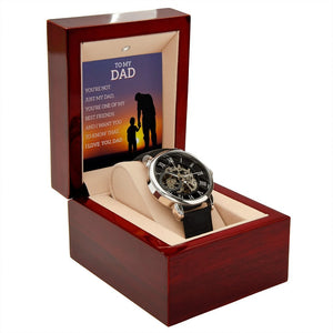 To My Dad Gift Watch | You're One of My Best Friends | Father's Day Gift | Jewelry | PB24-WOOD, PROD-2225273, PT-4320, USER-43062, W30044 | TageUnlimited