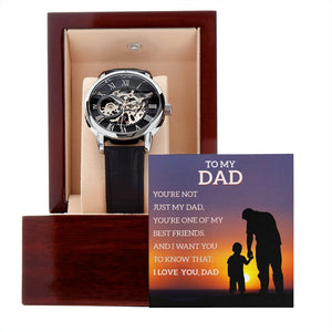 To My Dad Gift Watch | You're One of My Best Friends | Father's Day Gift | Jewelry | PB24-WOOD, PROD-2225273, PT-4320, USER-43062, W30044 | TageUnlimited