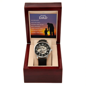 To My Dad Gift Watch | You're One of My Best Friends | Father's Day Gift | Jewelry | PB24-WOOD, PROD-2225273, PT-4320, USER-43062, W30044 | TageUnlimited