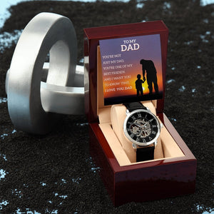 To My Dad Gift Watch | You're One of My Best Friends | Father's Day Gift | Jewelry | PB24-WOOD, PROD-2225273, PT-4320, USER-43062, W30044 | TageUnlimited