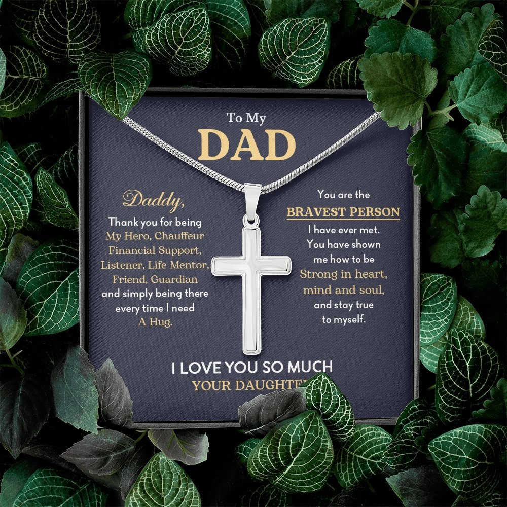 To My Dad | Thank You For Being My Hero | Jewelry | A1013T, E070T, lx-E070, PB23-WOOD, PROD-2166847, PT-1329, TNM-1, USER-43062 | TageUnlimited