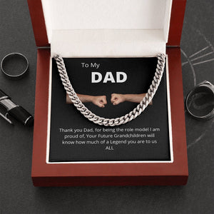 To My Dad | Thank you for Being My Hero | Jewelry | C30184T, C30184TG, lx-C30184, PB23-WOOD, PROD-2224247, PT-4348, TNM-1, USER-43062 | TageUnlimited