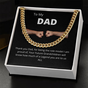 To My Dad | Thank you for Being My Hero | Jewelry | C30184T, C30184TG, lx-C30184, PB23-WOOD, PROD-2224247, PT-4348, TNM-1, USER-43062 | TageUnlimited