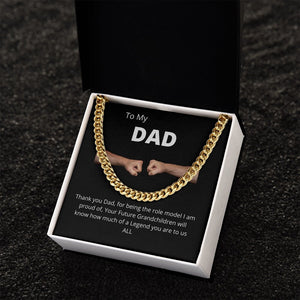 To My Dad | Thank you for Being My Hero | Jewelry | C30184T, C30184TG, lx-C30184, PB23-WOOD, PROD-2224247, PT-4348, TNM-1, USER-43062 | TageUnlimited