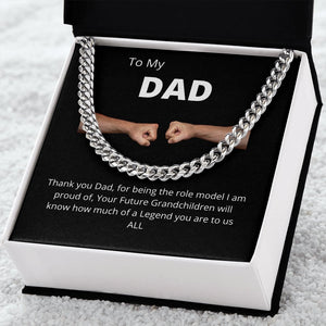 To My Dad | Thank you for Being My Hero | Jewelry | C30184T, C30184TG, lx-C30184, PB23-WOOD, PROD-2224247, PT-4348, TNM-1, USER-43062 | TageUnlimited