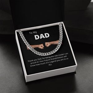 To My Dad | Thank you for Being My Hero | Jewelry | C30184T, C30184TG, lx-C30184, PB23-WOOD, PROD-2224247, PT-4348, TNM-1, USER-43062 | TageUnlimited
