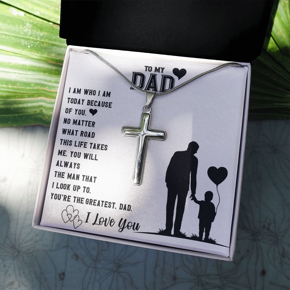 To My Dad | You're The Greatest | Jewelry | A1013T, E070T, lx-E070, PB23-WOOD, PROD-2167482, PT-1329, TNM-1, USER-43062 | TageUnlimited