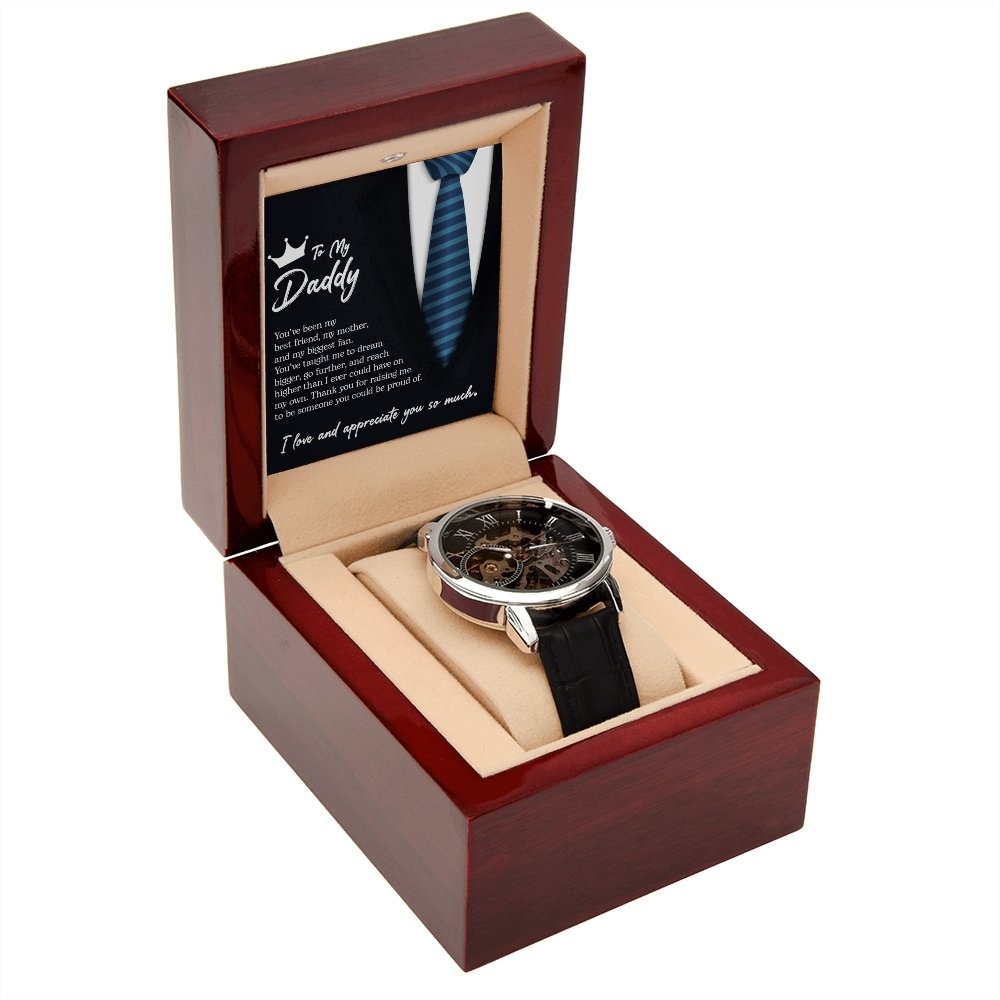 To My Daddy Gift Watch | You've Been My Best Friend | Father's Day Gift | Jewelry | PB24-WOOD, PROD-2222032, PT-4320, USER-43062, W30044 | TageUnlimited