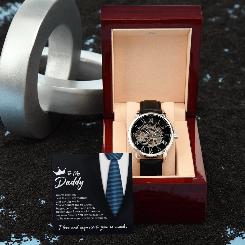 To My Daddy Gift Watch | You've Been My Best Friend | Father's Day Gift | Jewelry | PB24-WOOD, PROD-2222032, PT-4320, USER-43062, W30044 | TageUnlimited