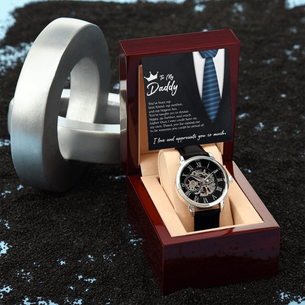 To My Daddy Gift Watch | You've Been My Best Friend | Father's Day Gift | Jewelry | PB24-WOOD, PROD-2222032, PT-4320, USER-43062, W30044 | TageUnlimited
