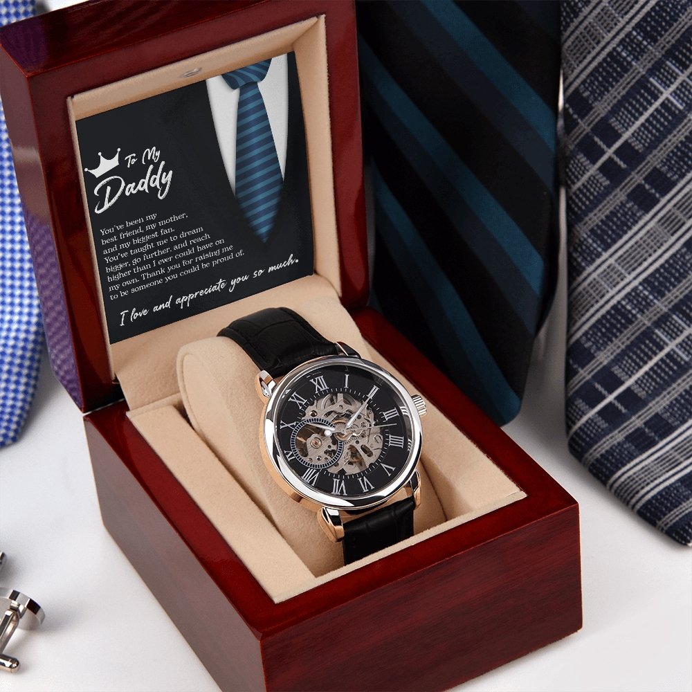 To My Daddy Gift Watch | You've Been My Best Friend | Father's Day Gift | Jewelry | PB24-WOOD, PROD-2222032, PT-4320, USER-43062, W30044 | TageUnlimited