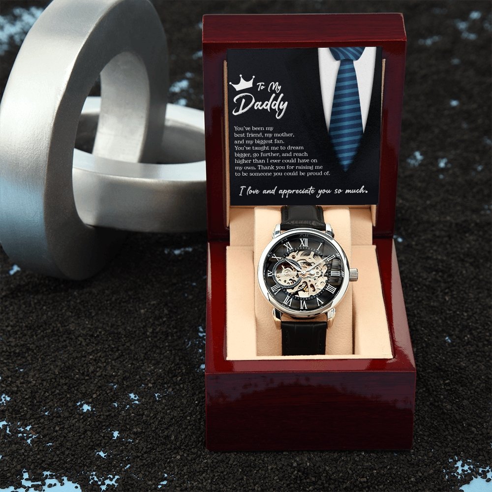 To My Daddy Gift Watch | You've Been My Best Friend | Father's Day Gift | Jewelry | PB24-WOOD, PROD-2222032, PT-4320, USER-43062, W30044 | TageUnlimited