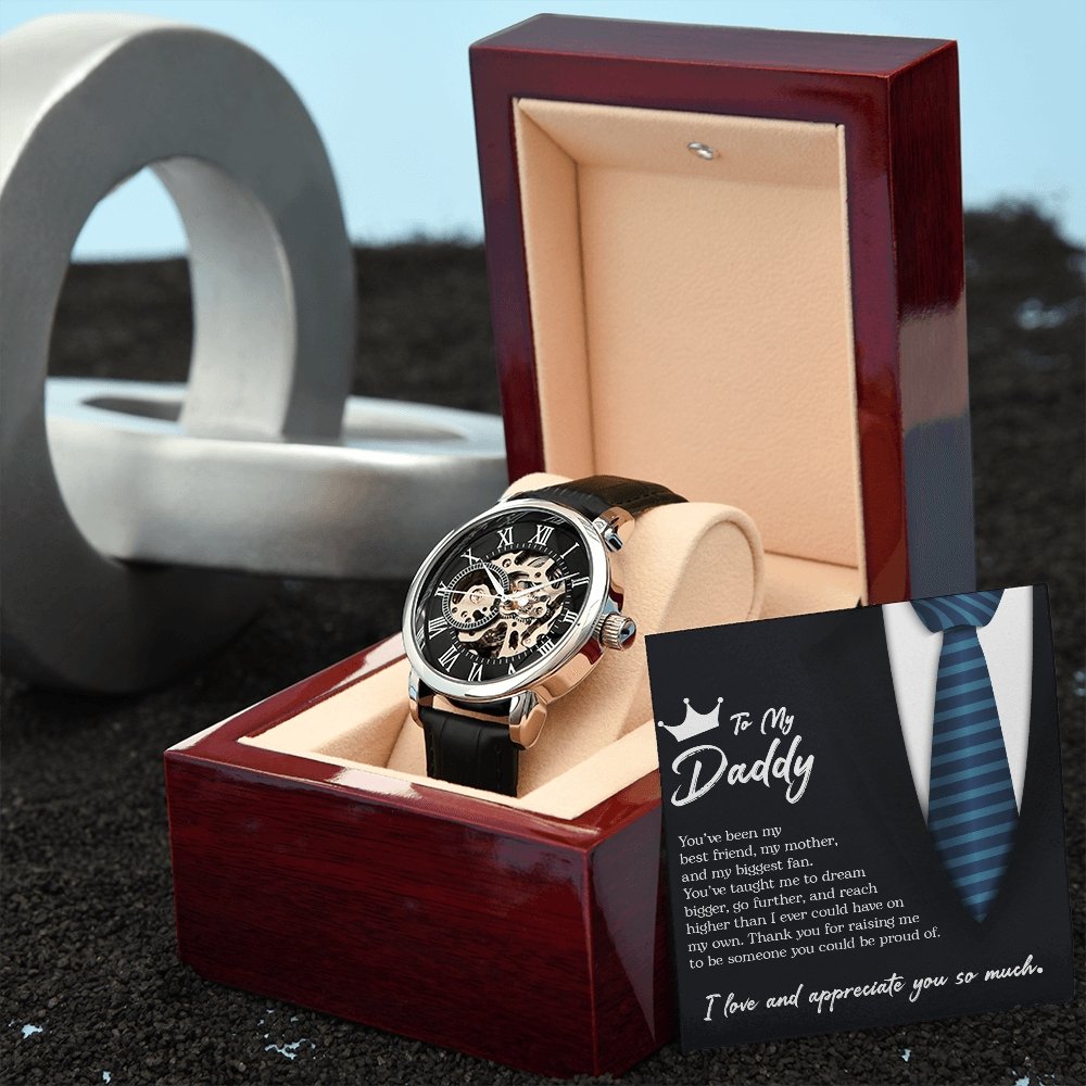 To My Daddy Gift Watch | You've Been My Best Friend | Father's Day Gift | Jewelry | PB24-WOOD, PROD-2222032, PT-4320, USER-43062, W30044 | TageUnlimited