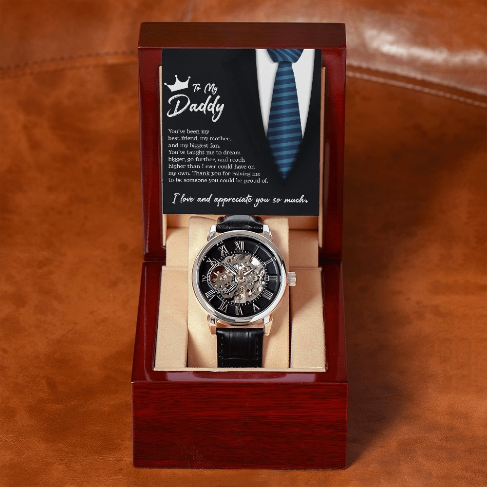To My Daddy Gift Watch | You've Been My Best Friend | Father's Day Gift | Jewelry | PB24-WOOD, PROD-2222032, PT-4320, USER-43062, W30044 | TageUnlimited