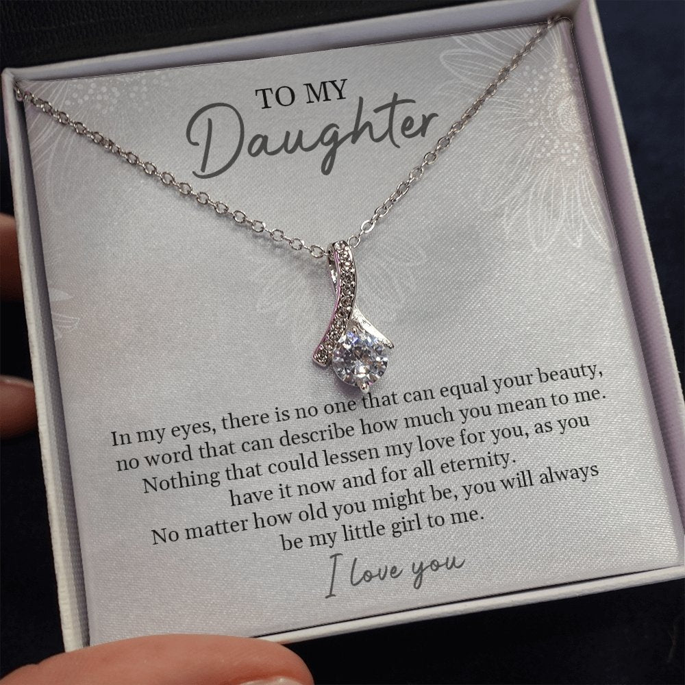 To My Daughter | Always Be My Little Girl 💖✨ | Jewelry | C30084TG, C30084TR, lx-C30084, PB23-WOOD, PROD-1844962, PT-930, TNM-1, USER-43062 | TageUnlimited