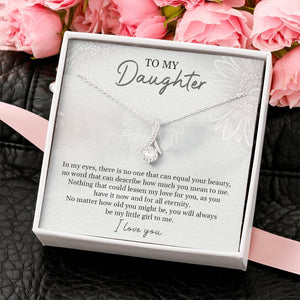 To My Daughter | Always Be My Little Girl 💖✨ | Jewelry | C30084TG, C30084TR, lx-C30084, PB23-WOOD, PROD-1844962, PT-930, TNM-1, USER-43062 | TageUnlimited