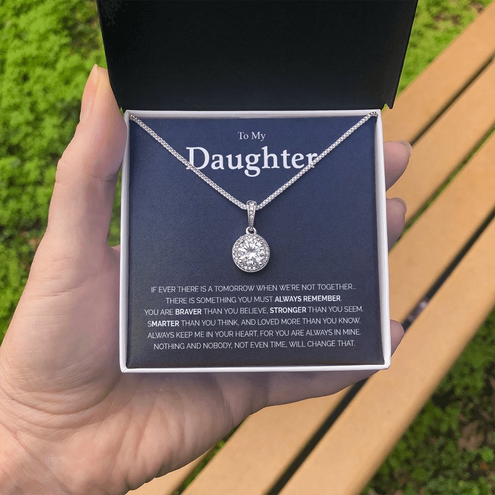 To My Daughter | Always Remember | Jewelry | C30187TR, lx-C30187, PB23-WOOD, PROD-1957310, PT-2646, TNM-1, USER-43062 | TageUnlimited
