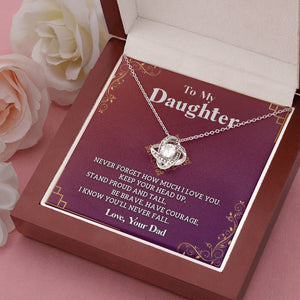 To My Daughter | Be Brave ❤️🔥 | Jewelry | C30011TG, C30011TR, lx-C30011, PB23-WOOD, PROD-1883486, PT-922, TNM-1, USER-43062 | TageUnlimited
