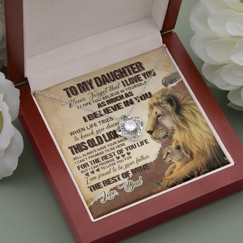 To My Daughter | Believe In Yourself | Jewelry | C30011TG, C30011TR, lx-C30011, PB23-WOOD, PROD-1600143, PT-922, TNM-1, USER-43062 | TageUnlimited