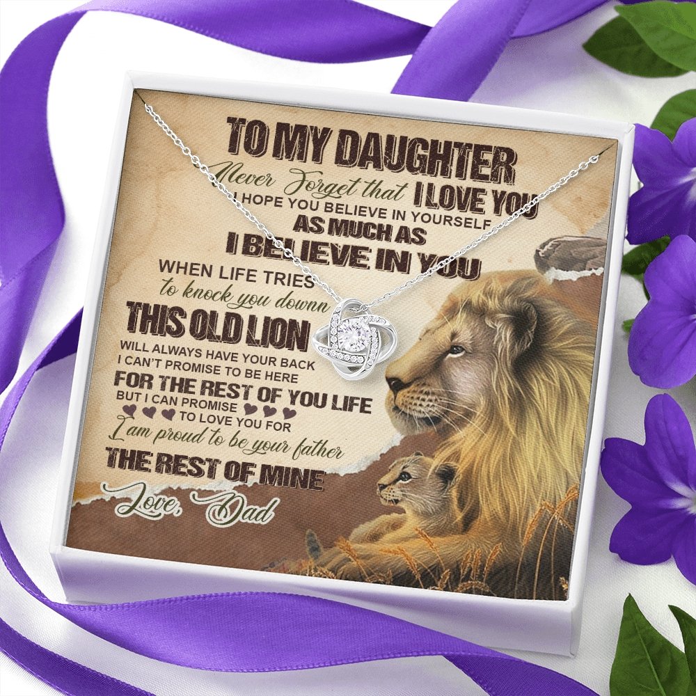 To My Daughter | Believe In Yourself | Jewelry | C30011TG, C30011TR, lx-C30011, PB23-WOOD, PROD-1600143, PT-922, TNM-1, USER-43062 | TageUnlimited