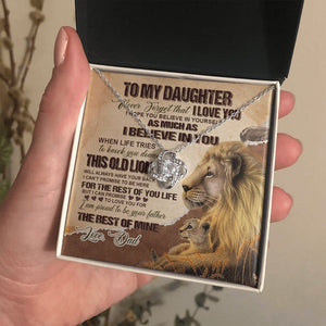 To My Daughter | Believe In Yourself | Jewelry | C30011TG, C30011TR, lx-C30011, PB23-WOOD, PROD-1600143, PT-922, TNM-1, USER-43062 | TageUnlimited